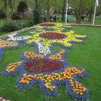 Im Keukenhof-Vincent van Gogh