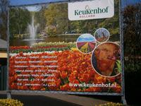 Begrüßung am Eingang des Keukenhofs
