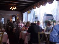 Beim Abendessen