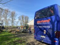 Bus am Bauernhof
