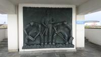 Denkmal auf dem Abschlussdeich