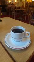 Morgenkaffee vor der Rückfahrt gen Deutschland