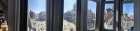 Panoram des Dam, durch ein Turmfenster