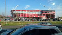 Stadion nahe Bergen