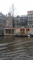 Hausboot in Amsterdam