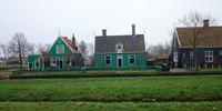 Historische Holzhäuser in Zaanse Schans