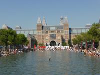 Amsterdam Reichsmuseum am Museumsplatz