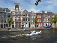 Leiden - Häuserzeile am Oude Vest
