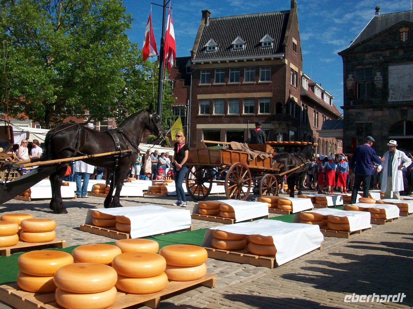 Käsemarkt in Gouda