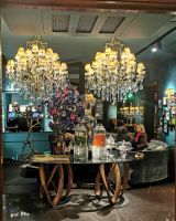 Teezimmer im Foyer des Estherea Hotels, Amsterdam