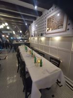 Heutiges Abendessen im Fischrestaurant, alles leer gefuttert, Amsterdam