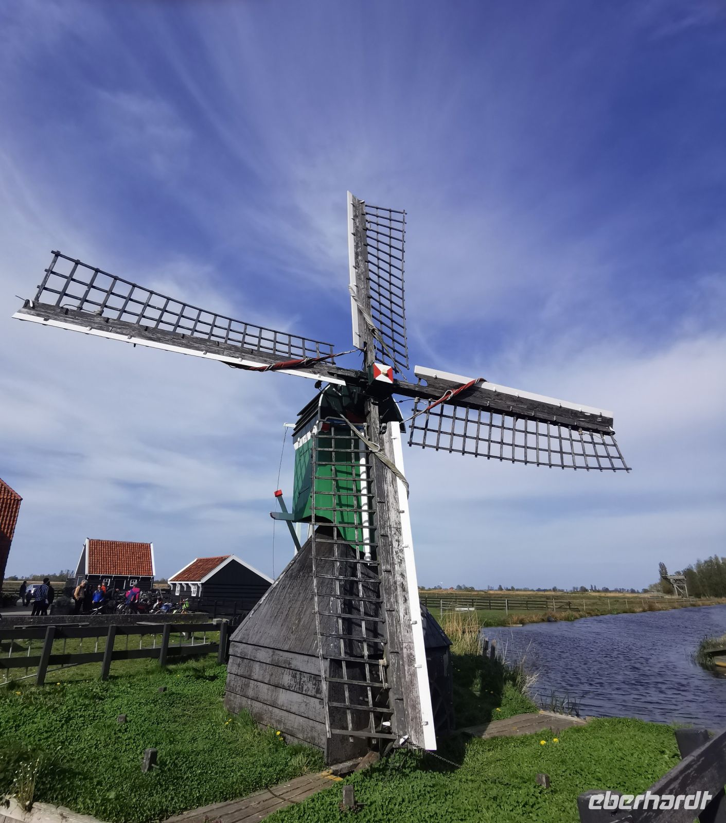 Kleine Windmühle in Zaanse Schans