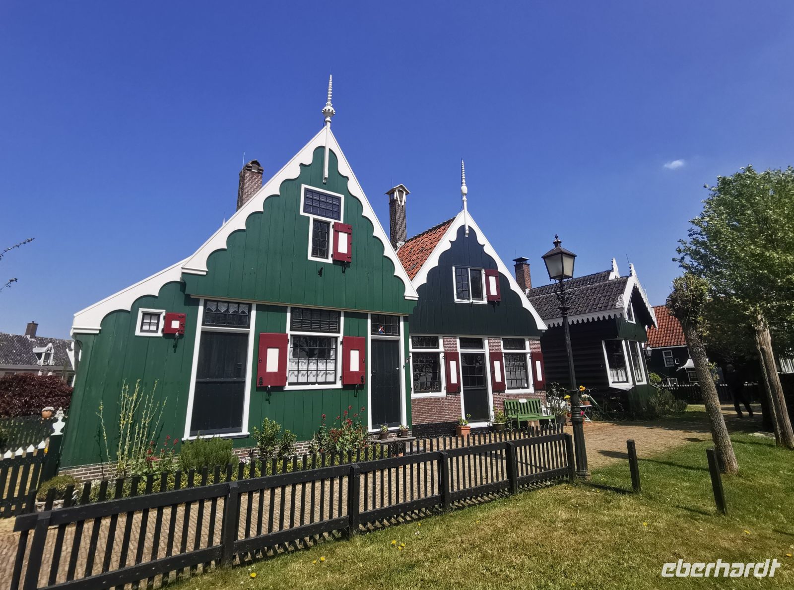 Zaanse Schans, diese Häuser werden tatsächlich bewohnt