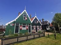 Zaanse Schans, diese Häuser werden tatsächlich bewohnt