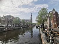 In der Nähe des Anne Frank Hauses, Jordaan Viertel