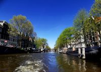 Auf den Grachten unterwegs in Amsterdam