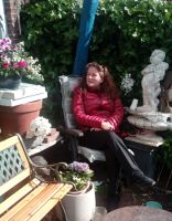 Reiseleiterin Simone am Rembrandthaus