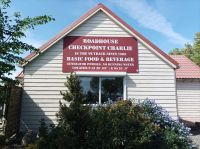 Markerwaarddijk, Fotostopp beim Roadhouse Checkpoint Charlie