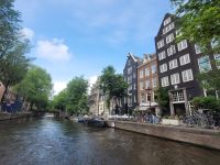 Grachtenfahrt in Amsterdam