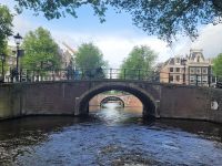 Grachtenfahrt in Amsterdam