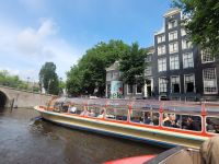 Grachtenfahrt in Amsterdam