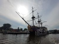 Grachtenfahrt in Amsterdam- Marinemuseum