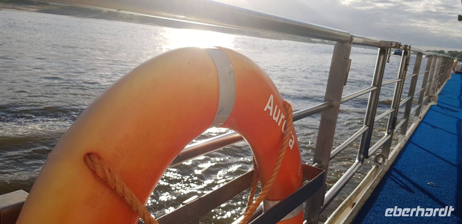 Am Morgen an Bord der MS Aurora