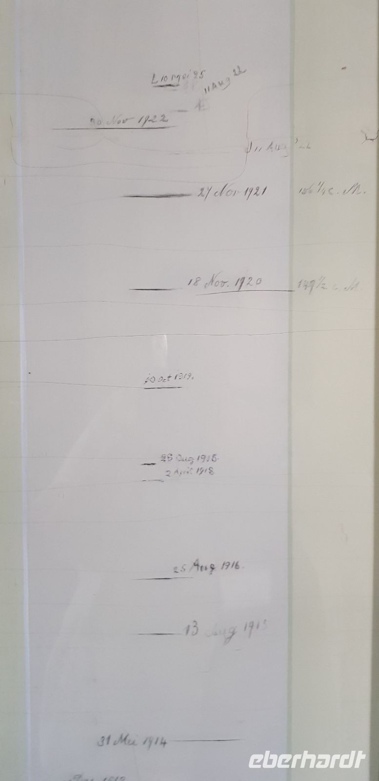 Schloss Het Loo bei Apeldoorn - Türrahmen mit Namen der Besucher.jpg