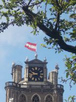 DSCN7515.JPG   Grote Kerk mit Flagge