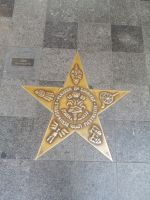 Der berühmte Stern der Stadt Maastricht