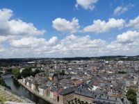 Blick von der Zitadelle von Namur auf die Stadt