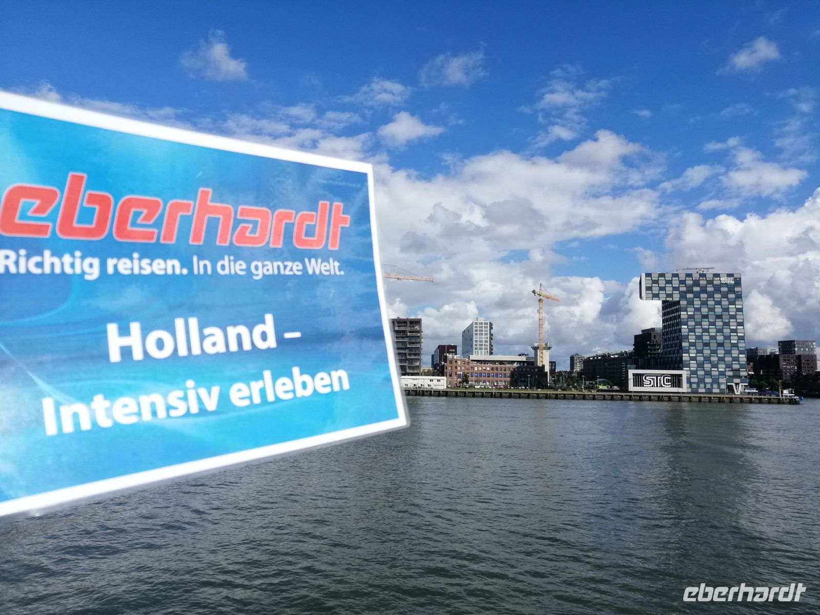 Hafenrundfahrt in Rotterdam -richtig reisen mit Eberhardt Travel!