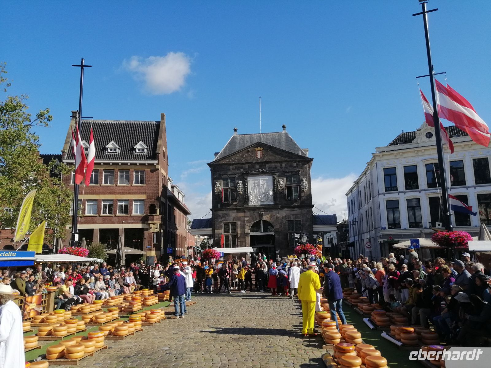 Der wöchentliche Goudaer Käsemarkt