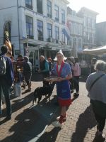 Traditionelle Käsetrachten in Gouda