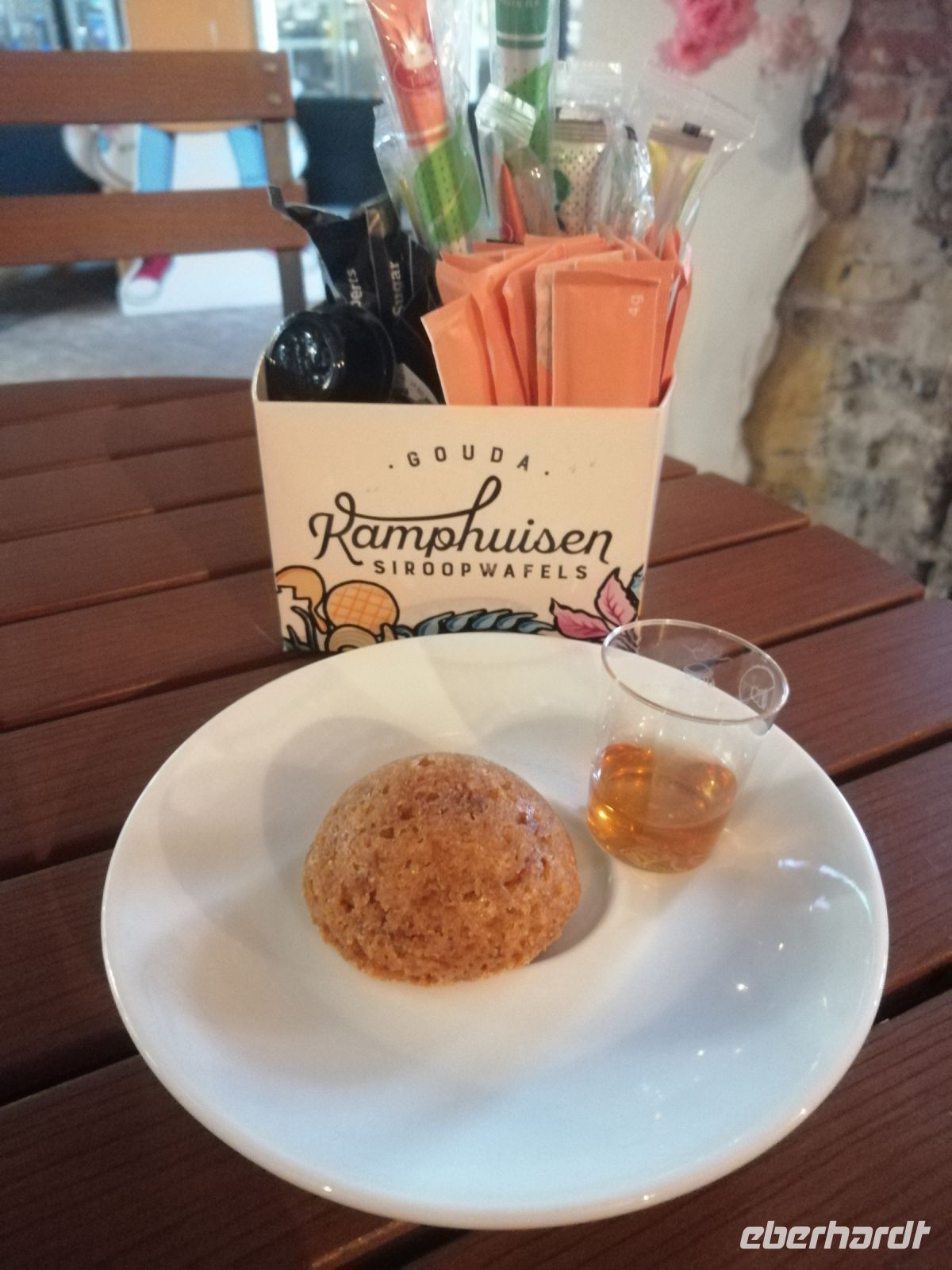 Verkostung in der Sirup-Waffeln-Bäckerei in Gouda