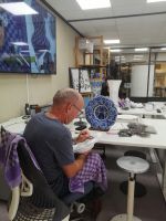 Besichtigung der Porzellan-Manufaktur in Delft