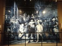 Besichtigung der Porzellan-Manufaktur in Delft: Die Nachtwache in Porzellan