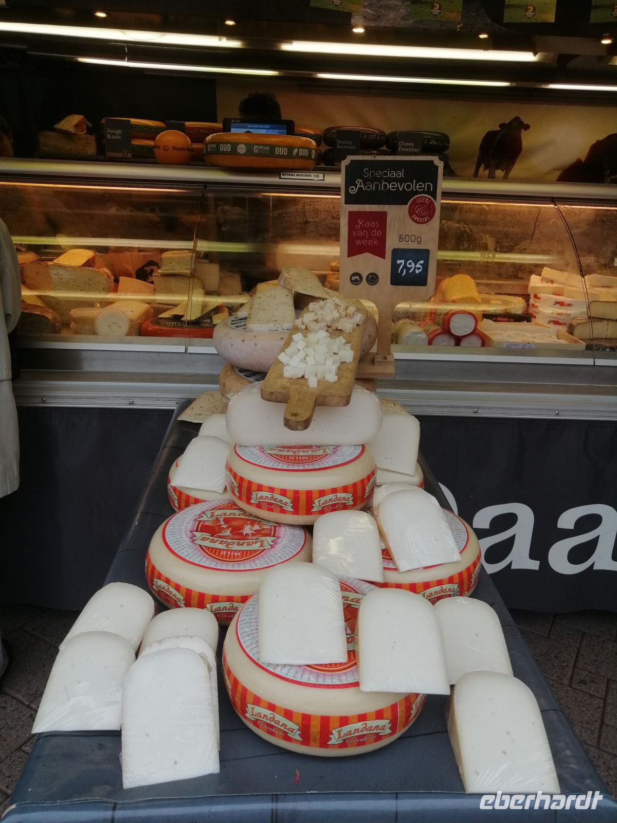 Käsestand auf dem Markt in Amersfoort