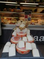 Käsestand auf dem Markt in Amersfoort