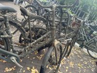 Amsterdam - Prinsengracht - geborgene Fahrräder 