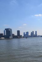 Moderne Skyline am Rotterdamer Hafen