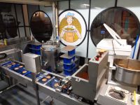 Waffelproduktion, Sirupwaffelfabrik Kamphuisen, Gouda, Niederlande