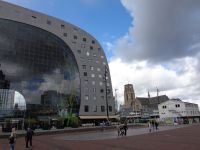 Markthalle + St.-Laurentius-Kirche, Rotterdam, Niederlande