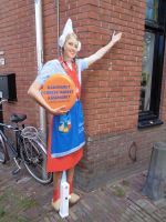 Käsemädchen, Alkmaar, Niederlande