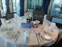 Abendessen auf der MS Dutch Grace