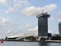 Eye Filmmuseum und A'dam Tower 