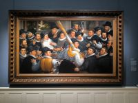 Bankett der Offiziere der St. Adrian Schützengilde von Cornelis van Haarlem