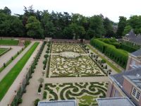 Lustgarten von Königin Mary II, Palast 