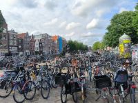 Amsterdam. Fahrradparkplatz