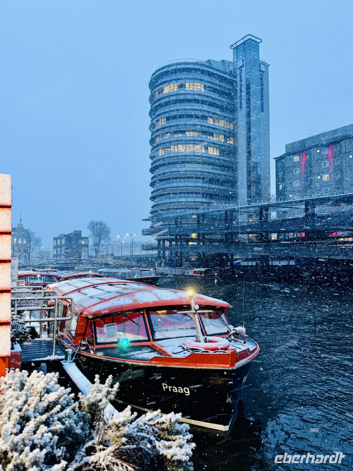 2. Tag - Grachtenrundfahrt zum Amsterdam Light Festival 